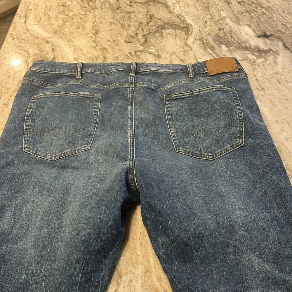 American eagle distressed slim denim jeans‎ 44x34